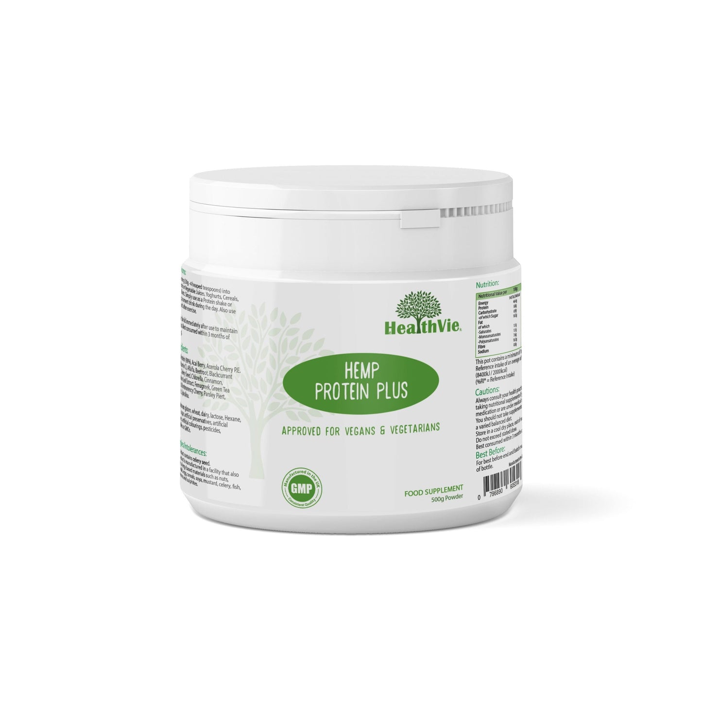 Hemp Protein Powder Plus